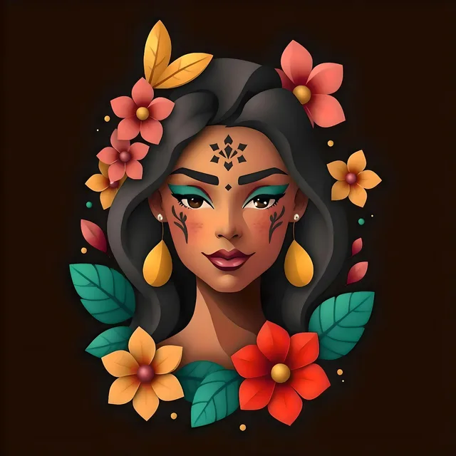 Lady On Black B