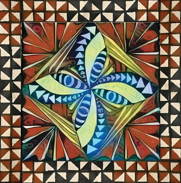 Tapa With Border
