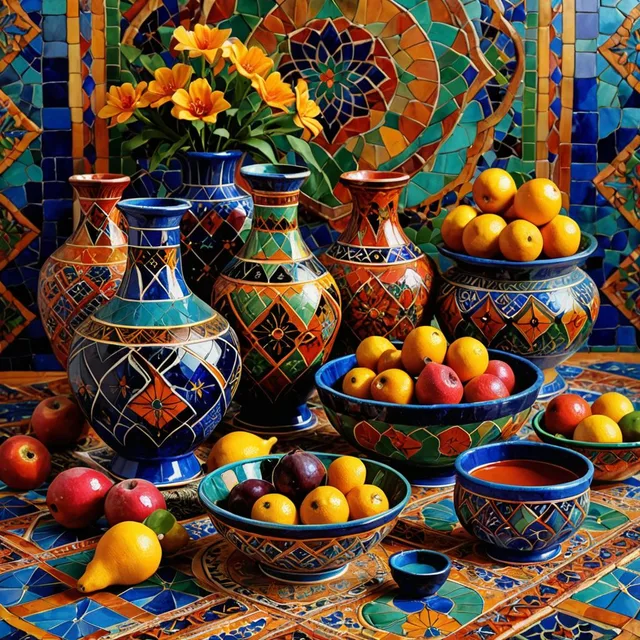 Table With Fruit